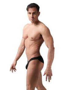 Ropa interior Brief negro Caballero Byjou BARMX519