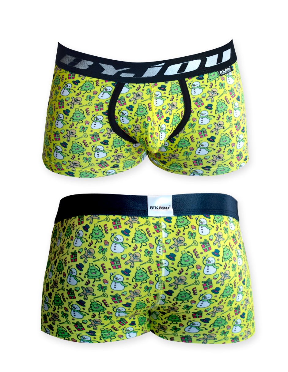 BOXER VICTOR SUBLIMADO COLECCION NAVIDAD BYJOU UNDERWEAR BVICMX104