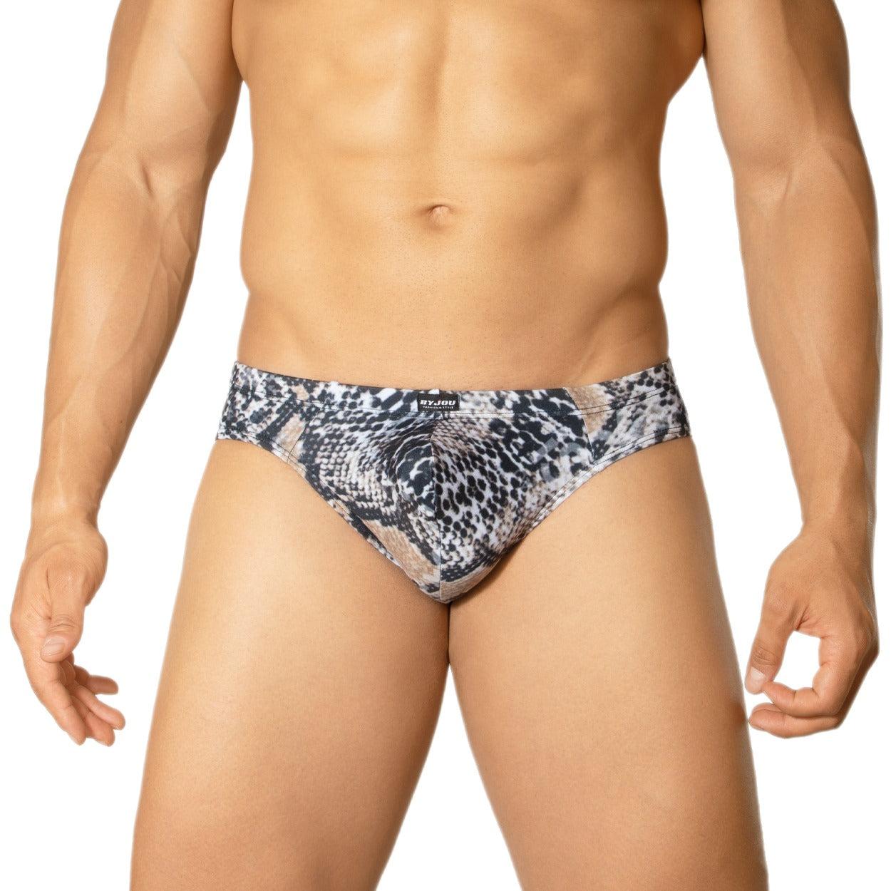 BOXER MATEO BYJOU UNDERWEAR ANIMALPRINT COUGAR BMATMX8092