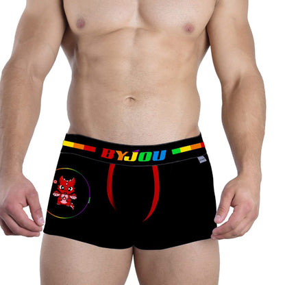 Boxer Brief Men Pride Byjou Underwear Calzon Black BPRMX003