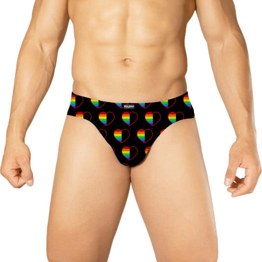 Boxer Brief Men Pride Byjou Underwear Calzon  Print BPRMX008