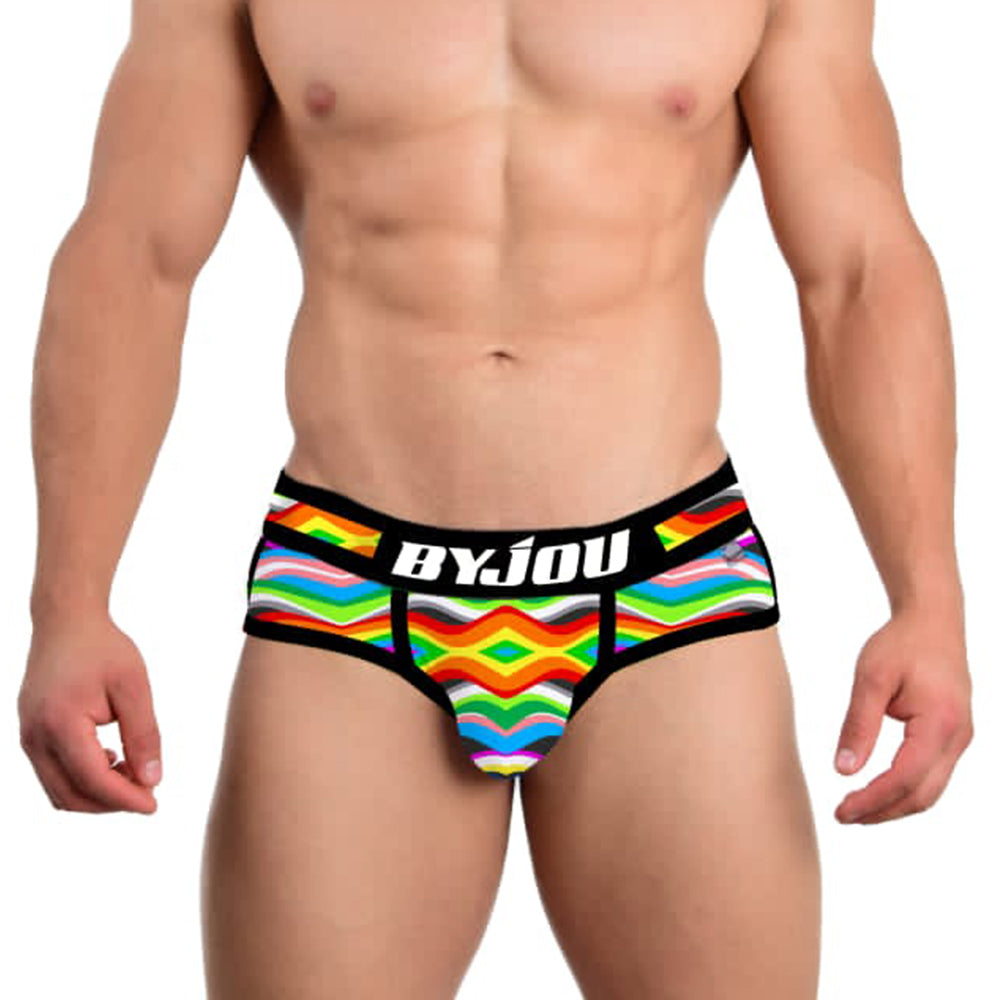 Boxer Brief Men Pride Byjou Underwear Calzon Print BPRMX013