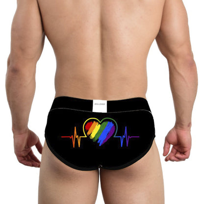 Boxer Brief Men Pride Byjou Underwear Calzon Black BPRMX017