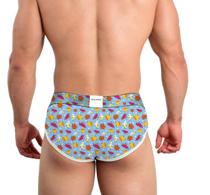 BYJOU SUBLIMATED NAUTICAL BOXER BNAUMX032