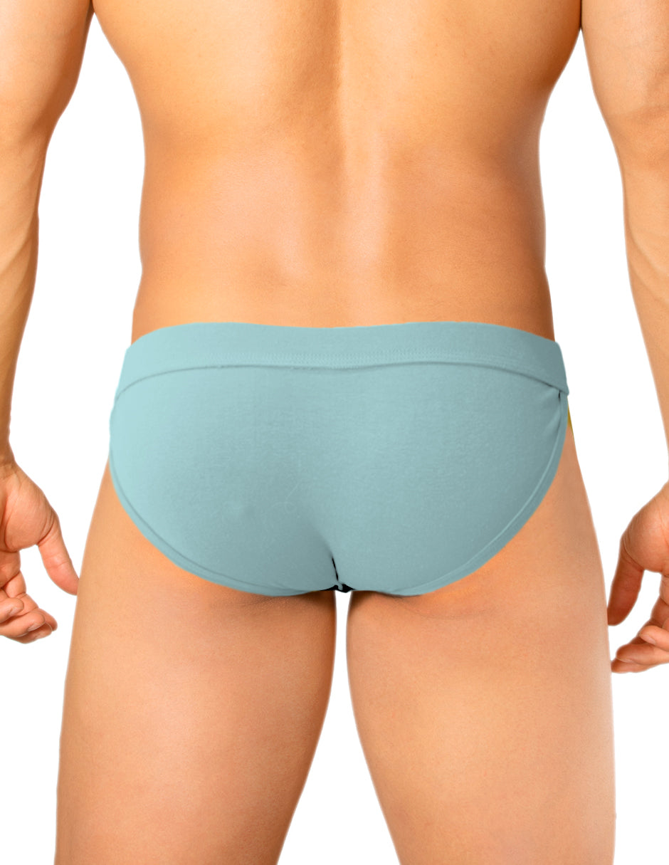 Ropa interior Brief verde menta Caballero Byjou BARMX509