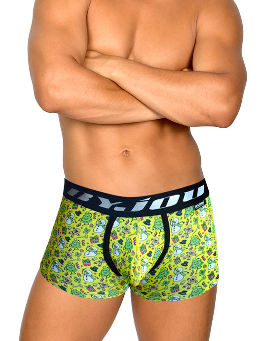 BOXER VICTOR SUBLIMADO COLECCION NAVIDAD BYJOU UNDERWEAR BVICMX104