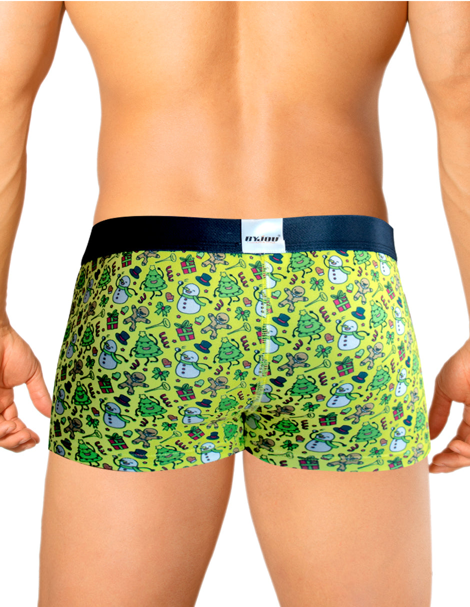 BOXER VICTOR SUBLIMADO COLECCION NAVIDAD BYJOU UNDERWEAR BVICMX104